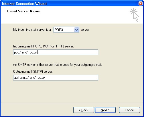 Server details